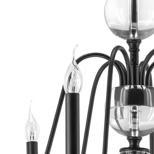 Люстра Lightstar 732067 RAGNO — черный, ракурс 3