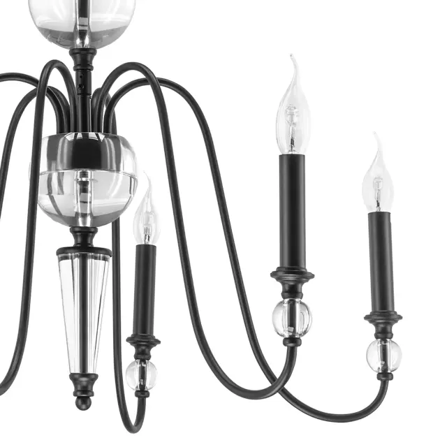 Люстра Lightstar 732067 RAGNO — черный, ракурс 4