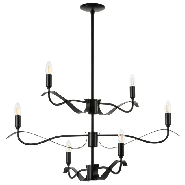 Люстра Lightstar 733267 RAGNO — черный