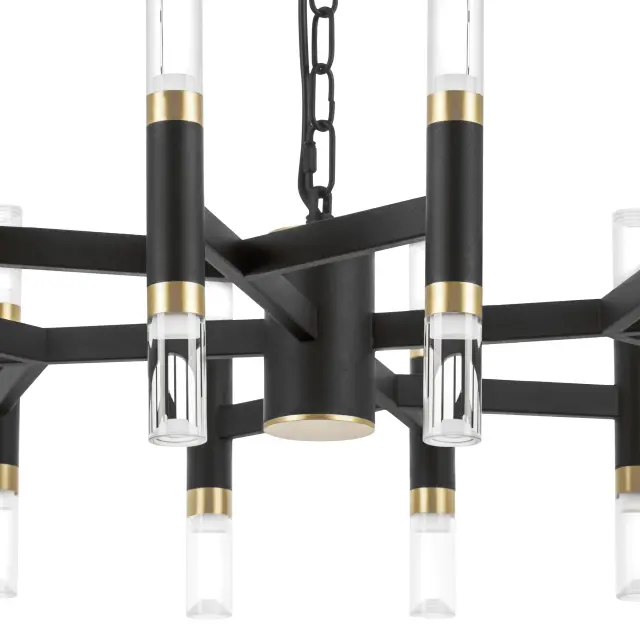 Люстра Lightstar 734247 IRIS — черный, ракурс 3