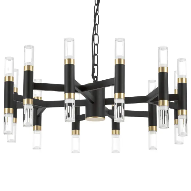 Люстра Lightstar 734247 IRIS — черный, ракурс 4