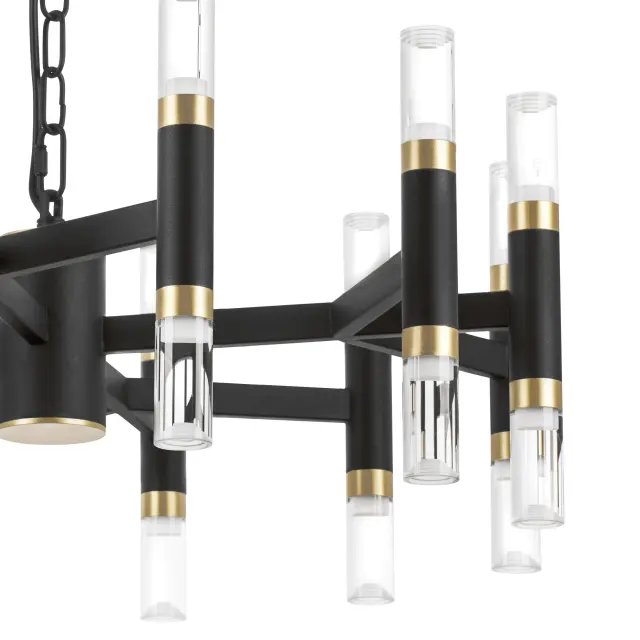 Люстра Lightstar 734247 IRIS — черный, ракурс 5
