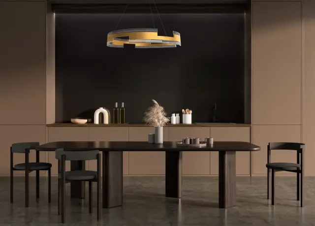 Светильник Lightstar 736333 ROTONDA — золотой, ракурс 2
