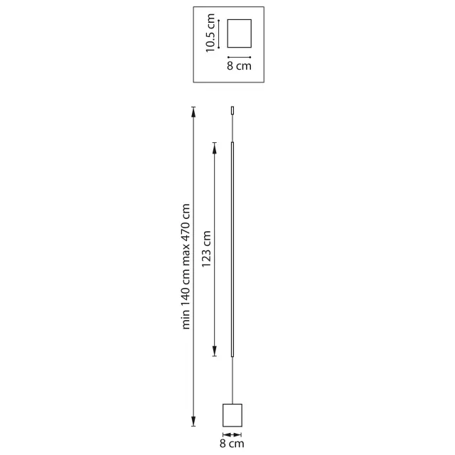 Торшер Lightstar 738627 UNDINE — черный, ракурс 6