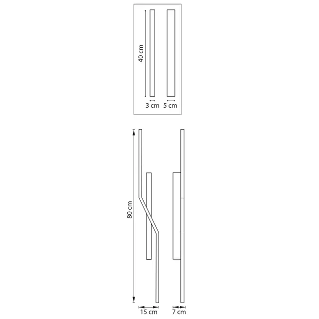 Бра Lightstar 739628 PALLA — коричневый, ракурс 10