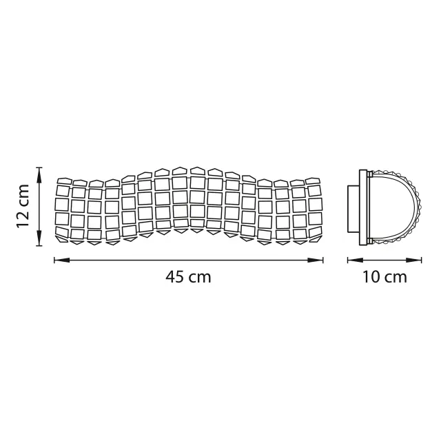 Бра Lightstar 741632 ONDA — золотой, ракурс 2