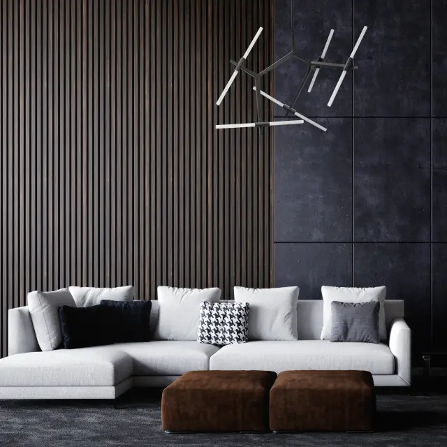 Светильник Lightstar 742107 STRUTTURA — черный, ракурс 7