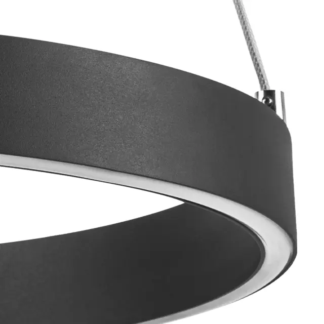 Светильник Lightstar 748017 SATURNO — черный, ракурс 4