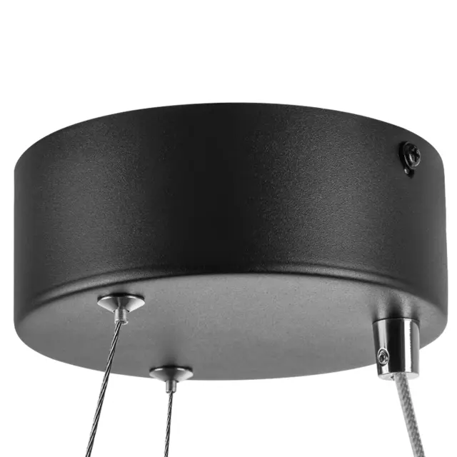 Светильник Lightstar 748027 SATURNO — черный, ракурс 2