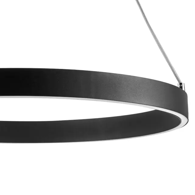 Светильник Lightstar 748027 SATURNO — черный, ракурс 4