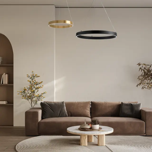 Светильник Lightstar 748027 SATURNO — черный, ракурс 5