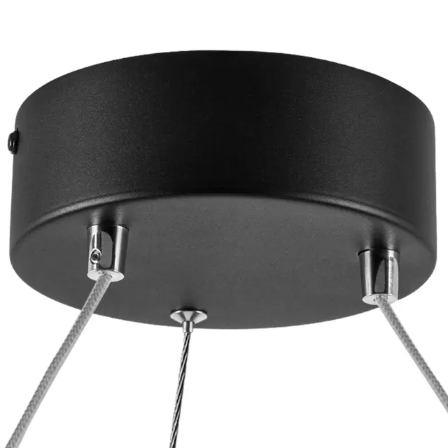 Светильник Lightstar 748047 SATURNO — черный, ракурс 2