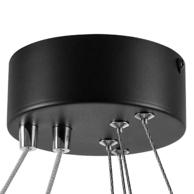 Светильник Lightstar 748117 SATURNO — черный, ракурс 2