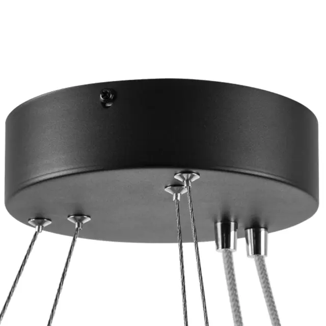 Светильник Lightstar 748127 SATURNO — черный, ракурс 2