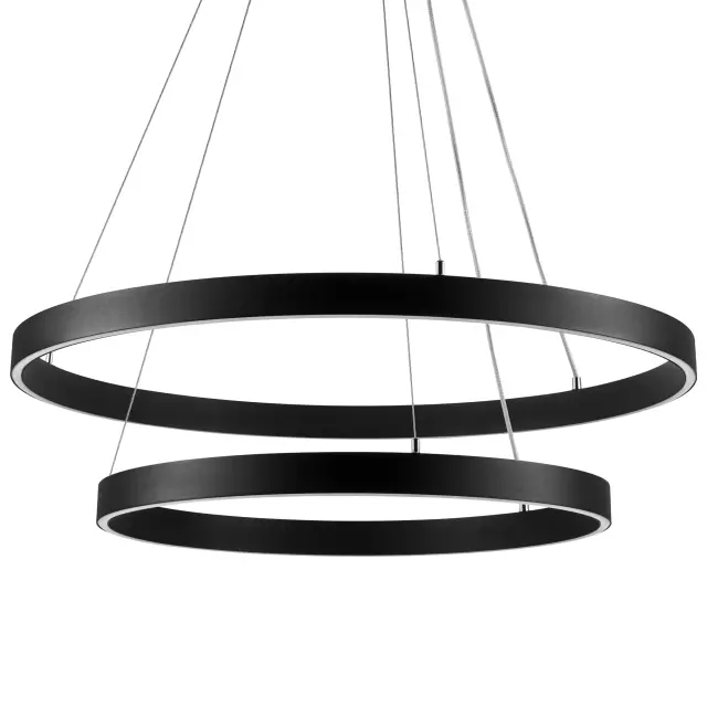 Светильник Lightstar 748127 SATURNO — черный, ракурс 3