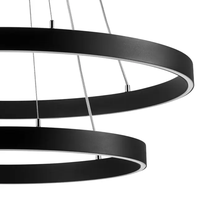 Светильник Lightstar 748127 SATURNO — черный, ракурс 4