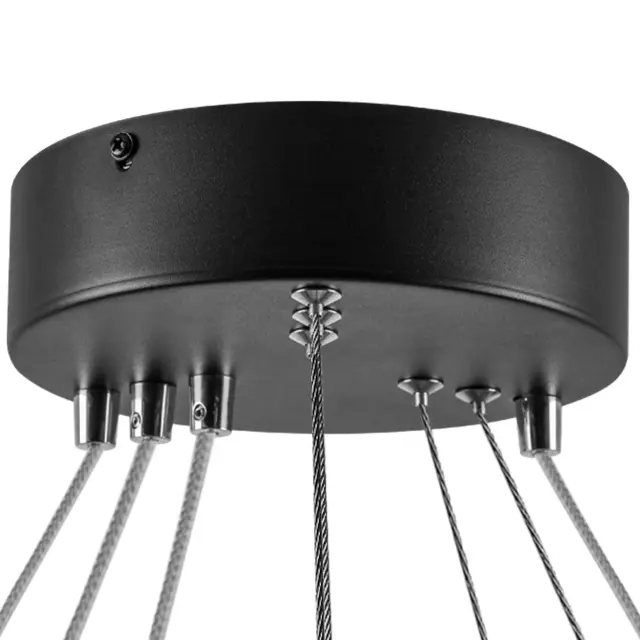 Светильник Lightstar 748227 SATURNO — черный, ракурс 2