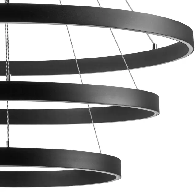 Светильник Lightstar 748227 SATURNO — черный, ракурс 4