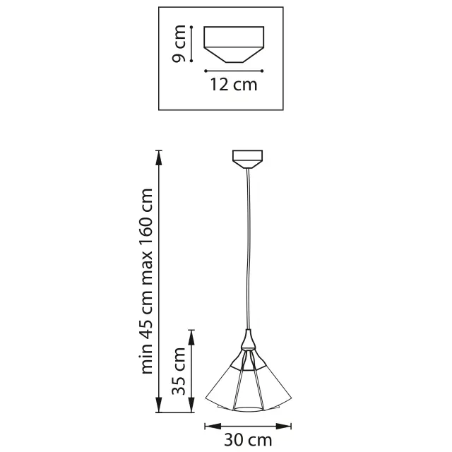 Светильник Lightstar 757150 CONE — черный, ракурс 7