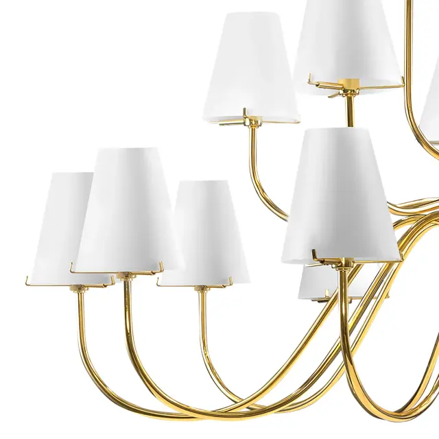Люстра Lightstar 758212 DIAFANO — золотой, ракурс 3