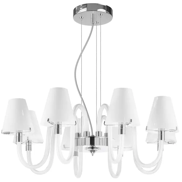 Люстра Lightstar 760086 BIANCO — хром