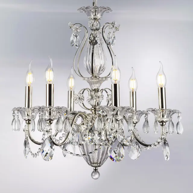 Люстра Lightstar 790064 SCHON — серебряный, ракурс 3