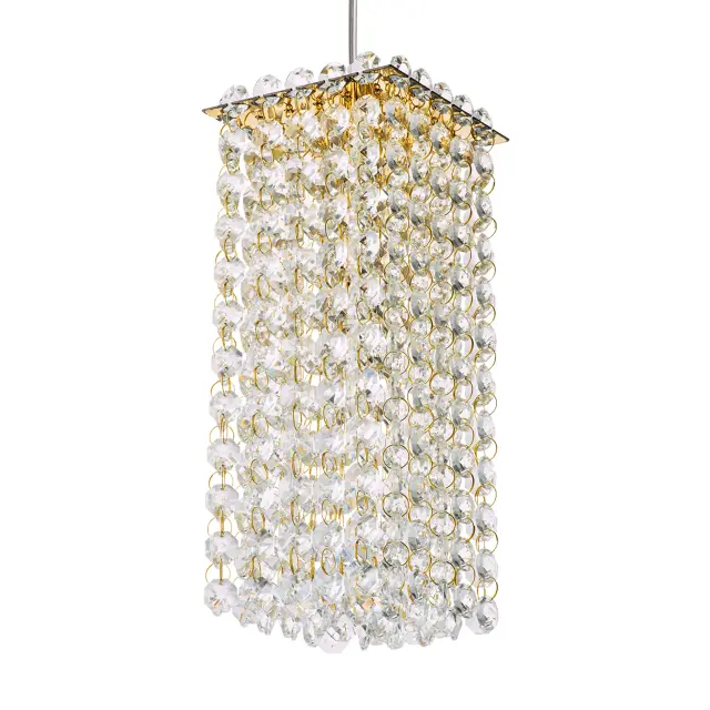 Светильник Lightstar 795422 CRISTALLO — золотой, ракурс 3