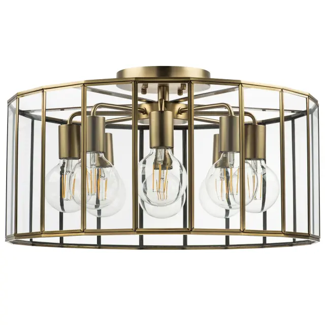 Люстра Lightstar 798281 GENNI — латунь