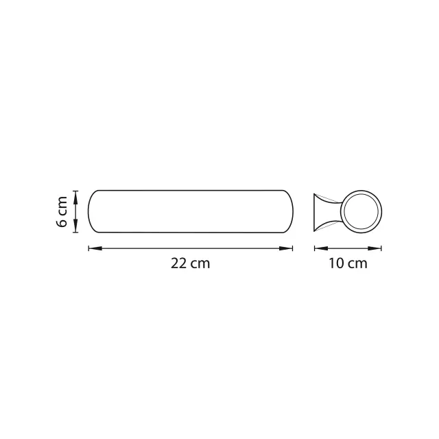 Бра Lightstar 801813 BLANDA — золотой, ракурс 7
