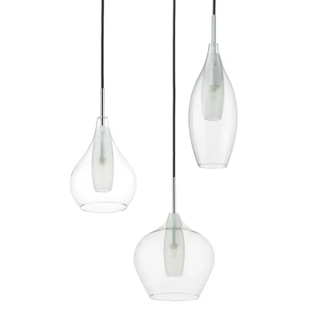 Светильник Lightstar 803051 PENTOLA — хром, ракурс 3