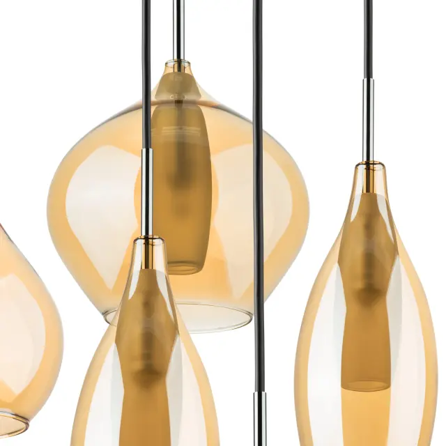 Светильник Lightstar 803063 PENTOLA — хром, ракурс 4
