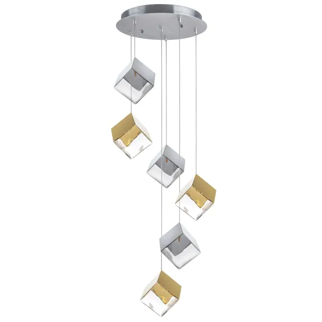 Светильник Lightstar 805569 QUBICA — серебряный