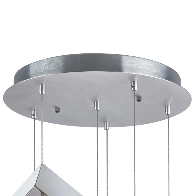 Светильник Lightstar 805569 QUBICA — серебряный, ракурс 2