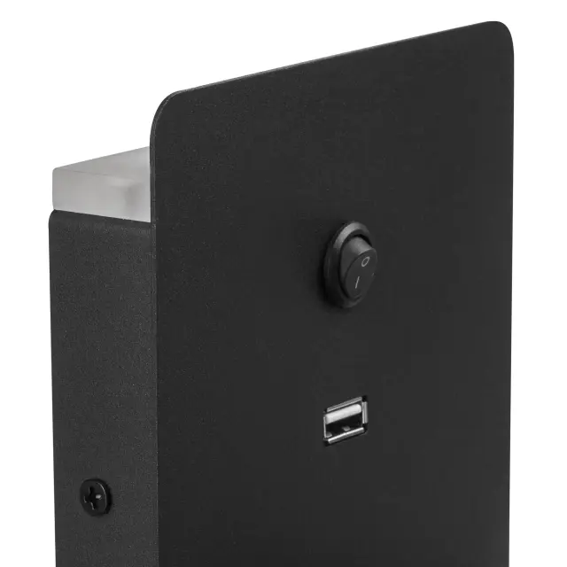 Бра Lightstar 808517 MURO II — черный, ракурс 5
