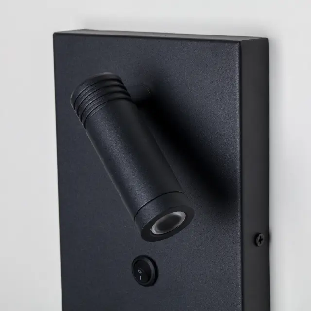 Бра Lightstar 808527 MURO II — черный, ракурс 2