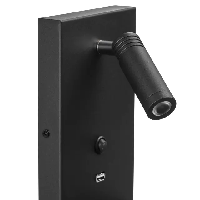 Бра Lightstar 808527 MURO II — черный, ракурс 5