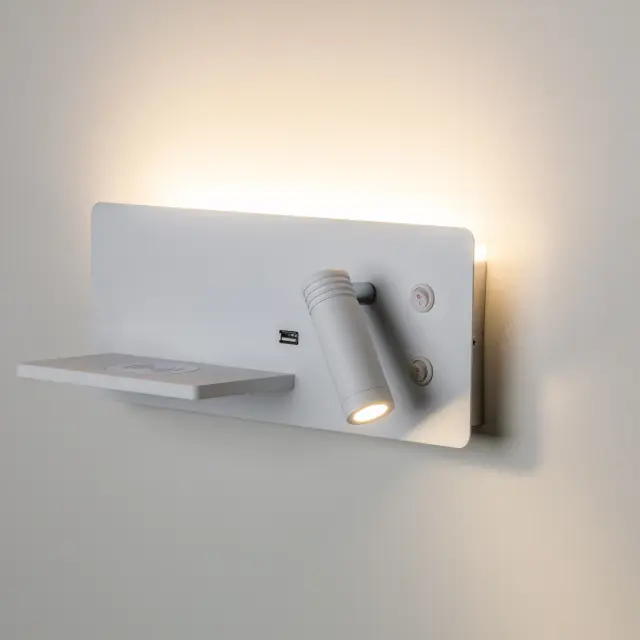 Бра Lightstar 808546 MURO II — белый, ракурс 3