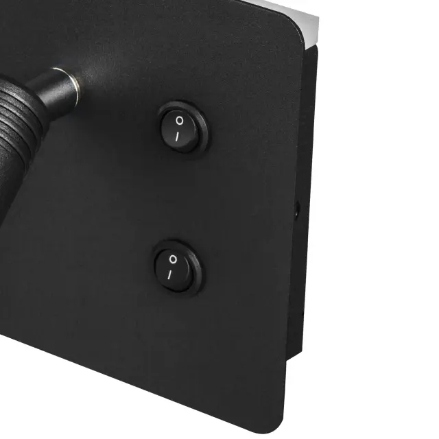 Бра Lightstar 808547 MURO II — черный, ракурс 5