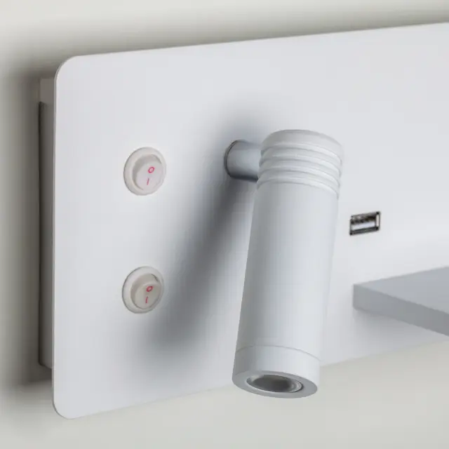 Бра Lightstar 808556 MURO II — белый, ракурс 2