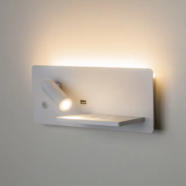Бра Lightstar 808556 MURO II — белый, ракурс 4