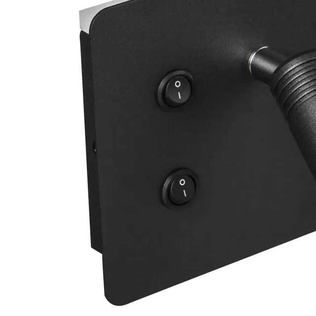 Бра Lightstar 808557 MURO II — черный, ракурс 5