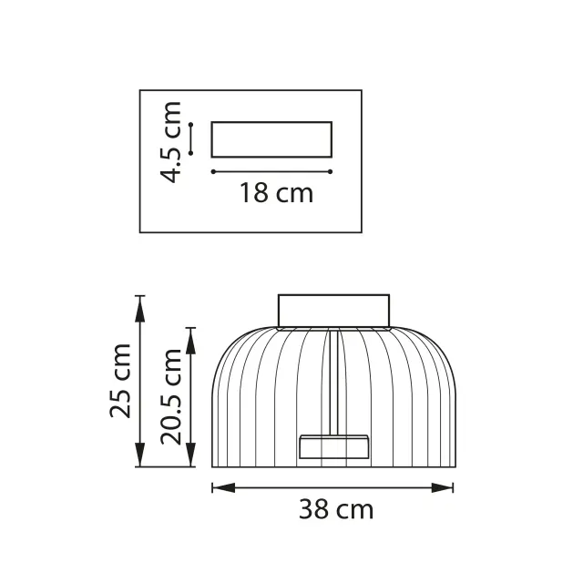 Светильник Lightstar 809062 CELESTA — золотой, ракурс 6