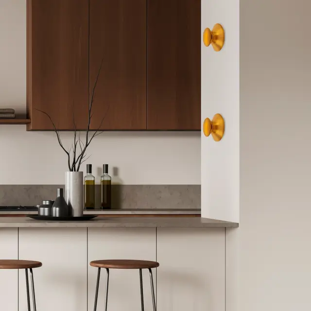 Бра Lightstar 809103 CELESTA — золотой, ракурс 4