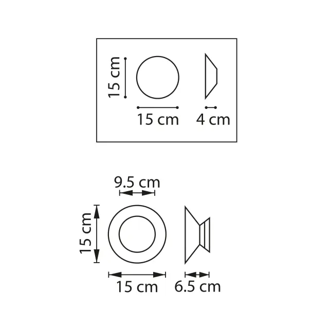 Бра Lightstar 809106 CELESTA — белый, ракурс 5