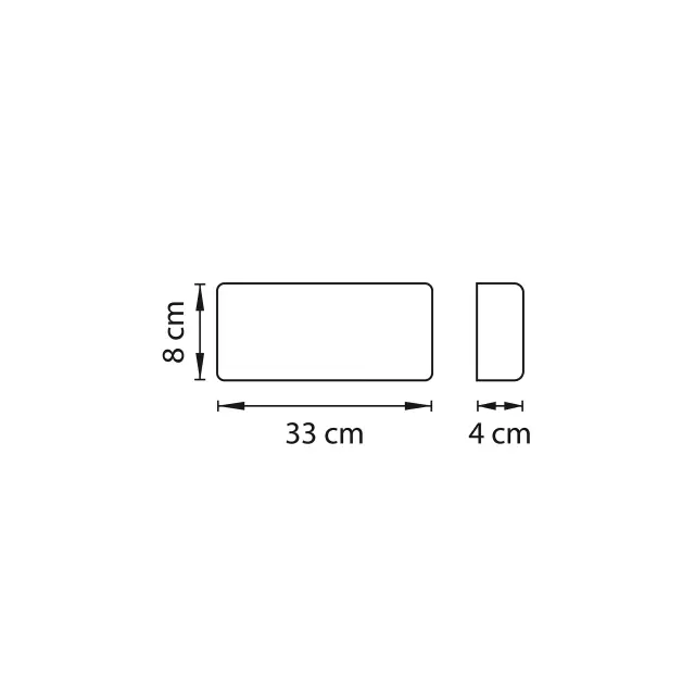 Бра Lightstar 810617 FIUME — черный, ракурс 2