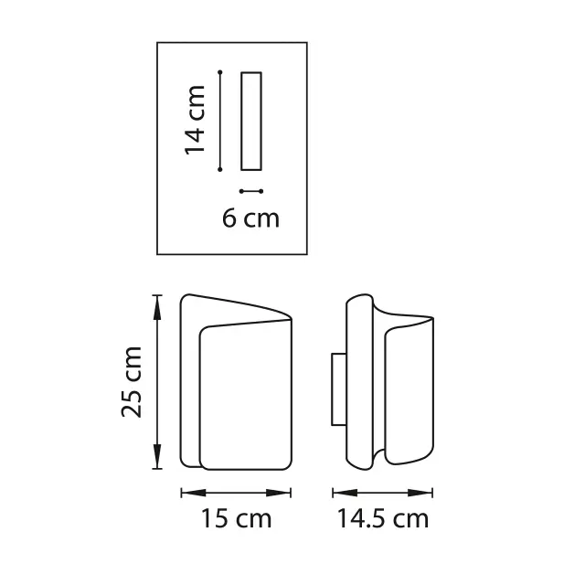 Бра Lightstar 811610 PITTORE — белый, ракурс 2