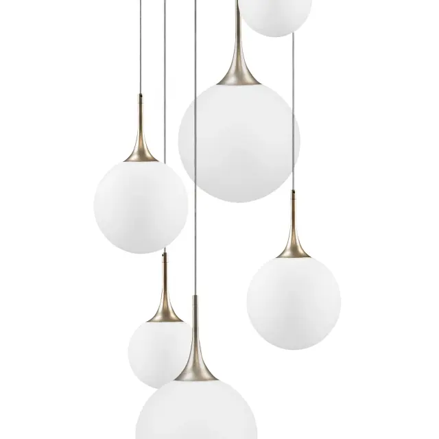 Светильник Lightstar 813063 GLOBO — никель, ракурс 3