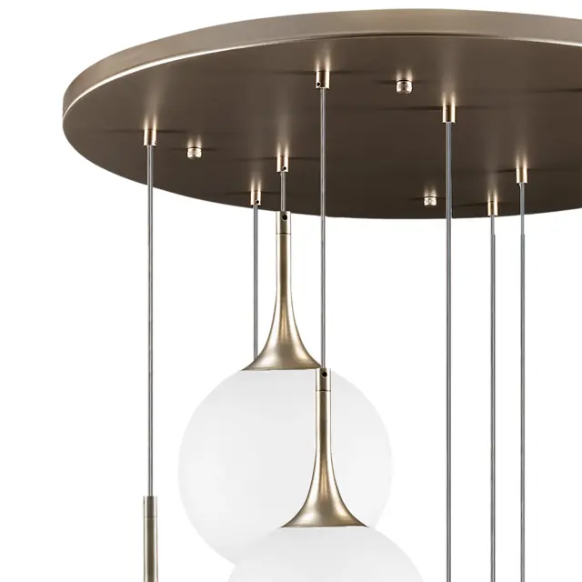 Светильник Lightstar 813093 GLOBO — никель, ракурс 2