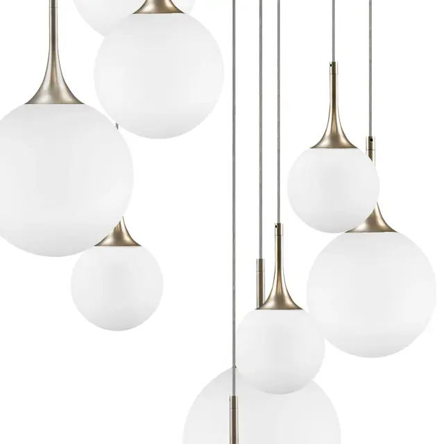 Светильник Lightstar 813093 GLOBO — никель, ракурс 3