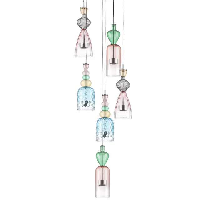 Светильник Lightstar 814069 BELLE — хром, ракурс 7